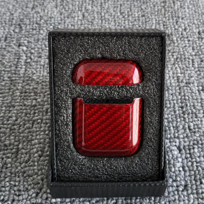 Carbon Fiber Protective Case Wireless Bluetooth Headset Carbon Fiber Protective Case
