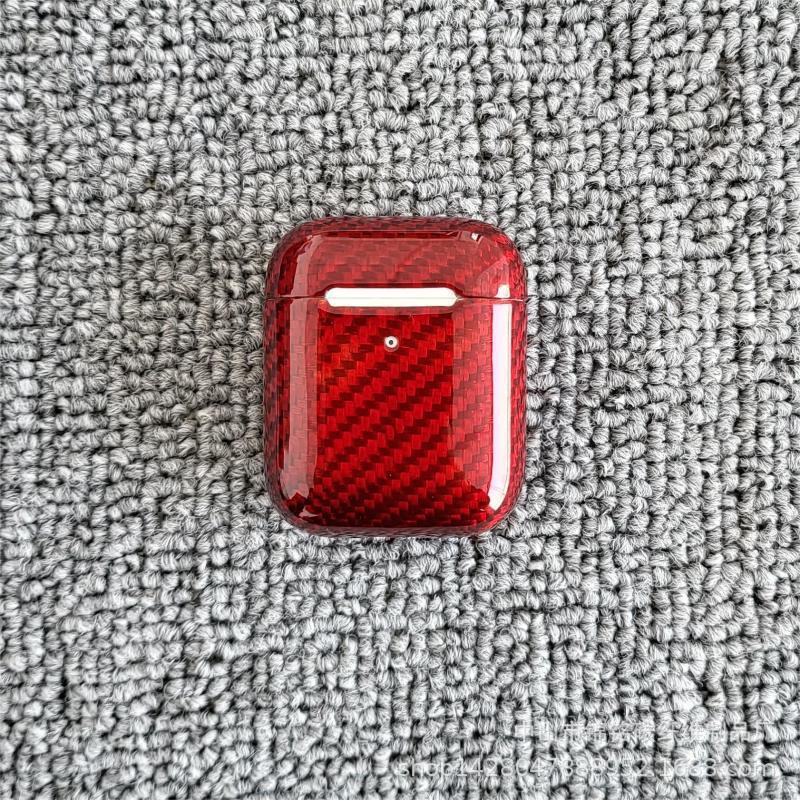 Carbon Fiber Protective Case Wireless Bluetooth Headset Carbon Fiber Protective Case