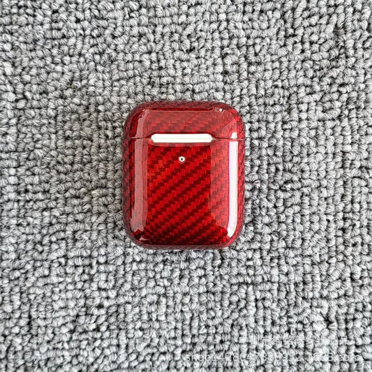 Carbon Fiber Protective Case Wireless Bluetooth Headset Carbon Fiber Protective Case