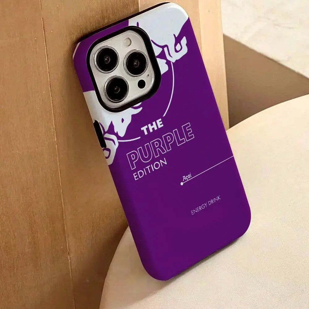 NEW Red Fashion B-bullS Phone Case For IPhone 17 16 15 14 13 12 Pro Max Plus Glossy HD Double-Layer Liquid Back Film Hard Shell