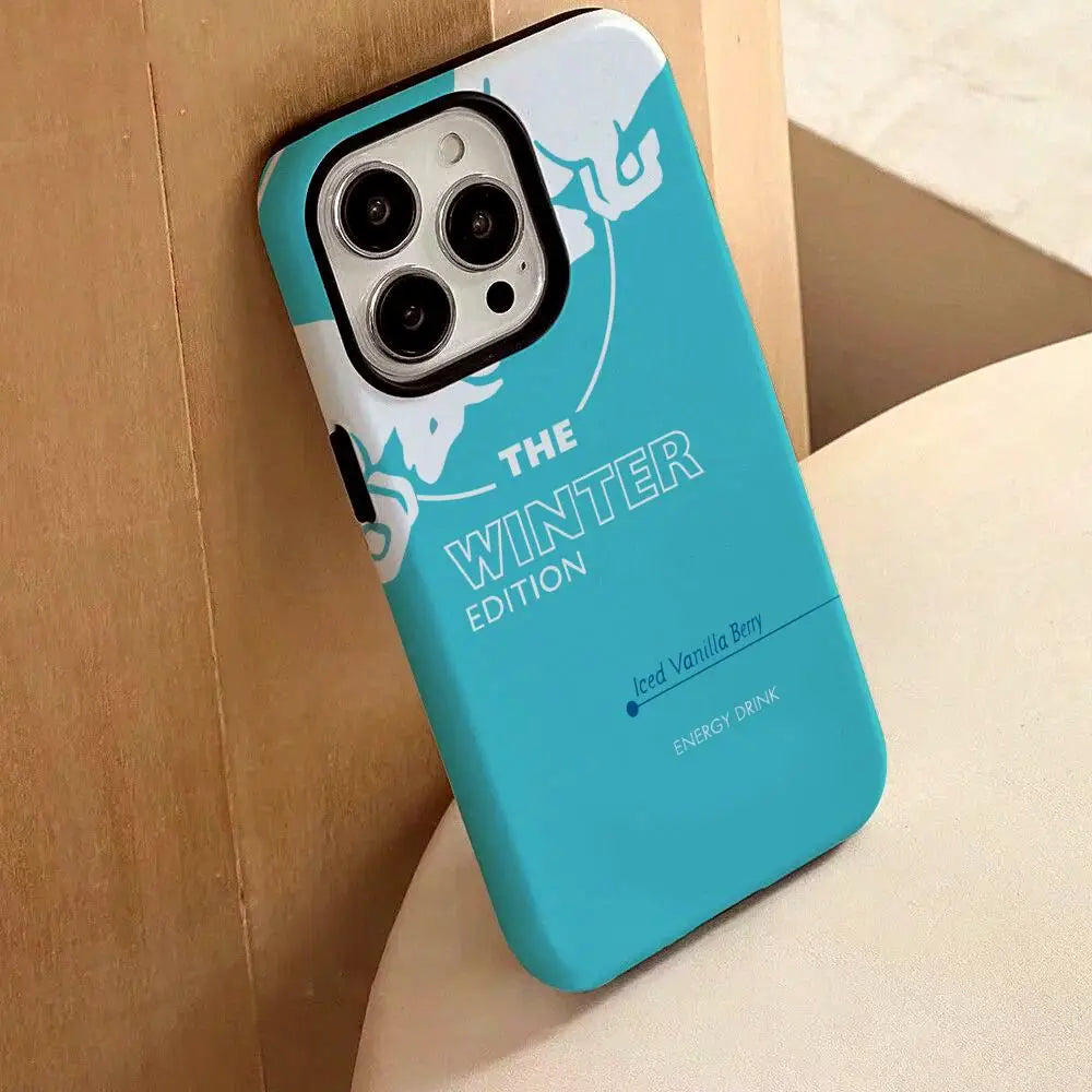 NEW Red Fashion B-bullS Phone Case For IPhone 17 16 15 14 13 12 Pro Max Plus Glossy HD Double-Layer Liquid Back Film Hard Shell